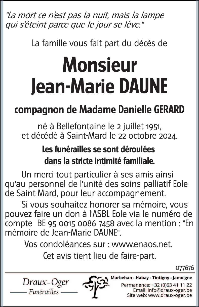 Jean-Marie DAUNE