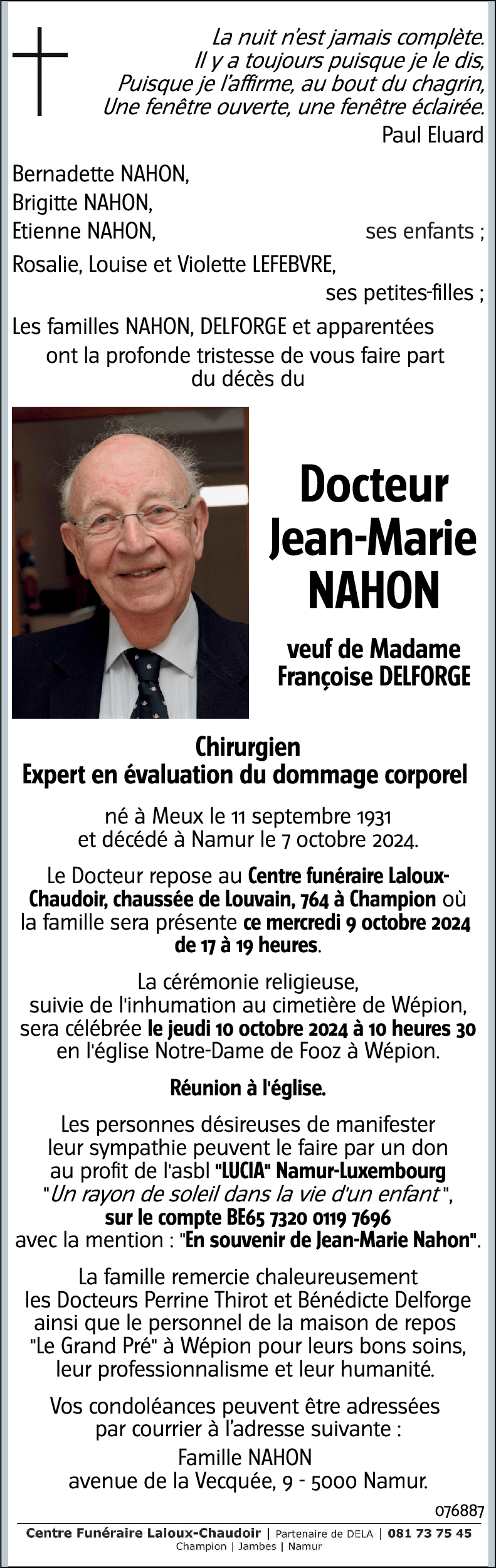 Jean-Marie NAHON