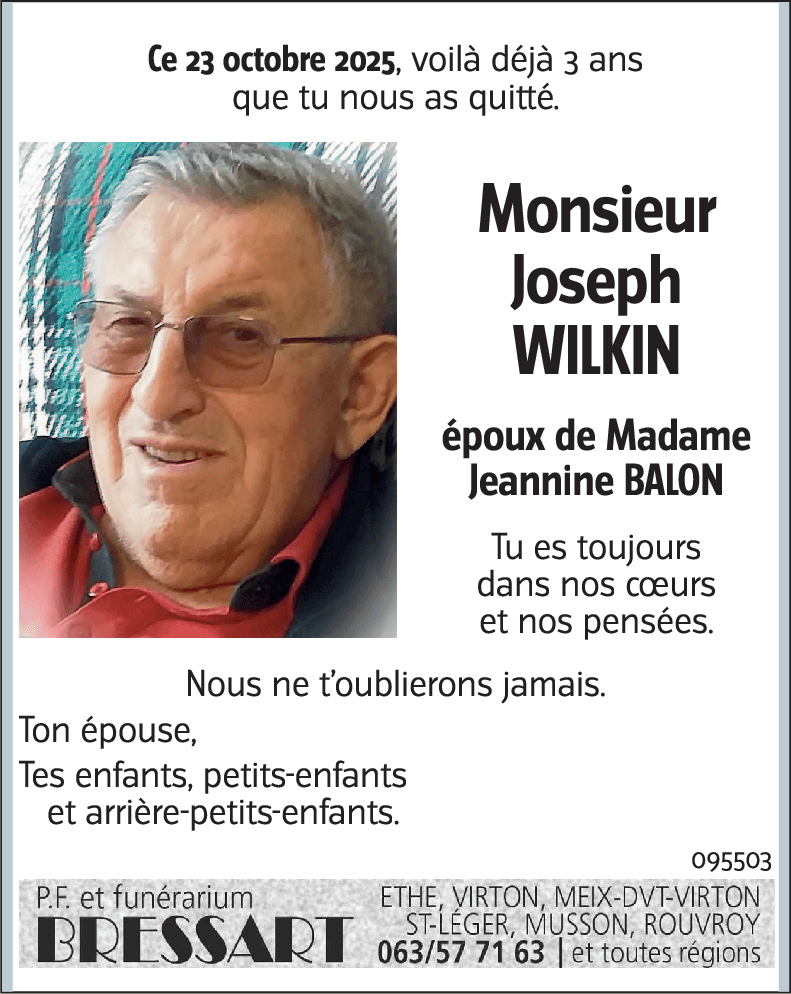 Joseph WILKIN