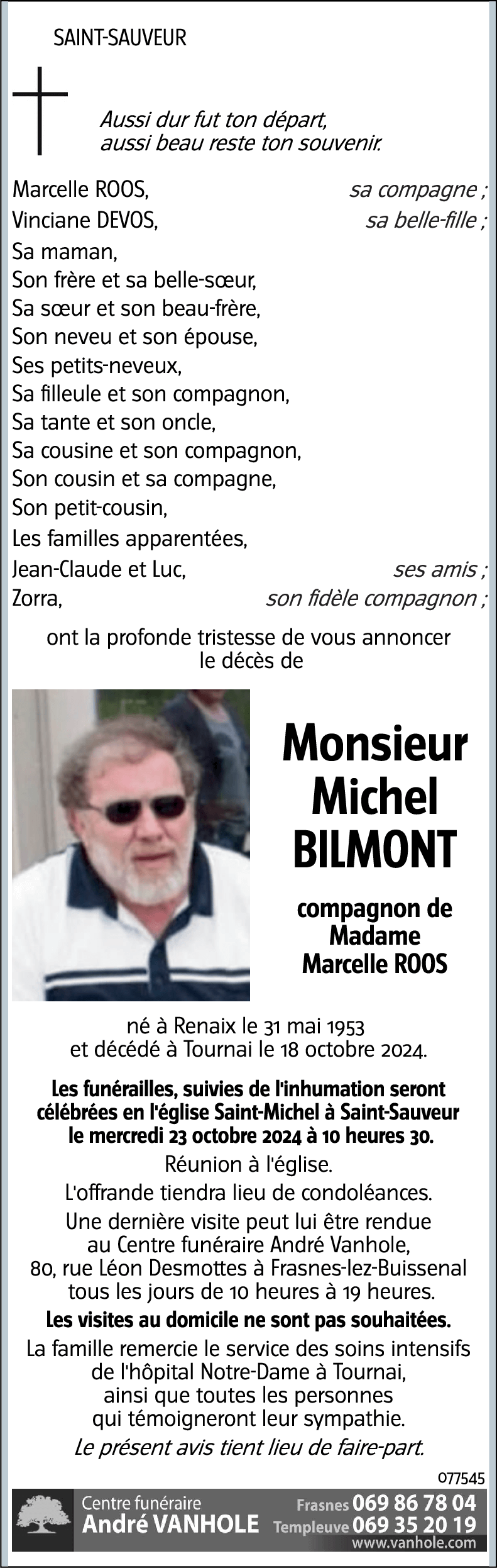 Michel BILMONT