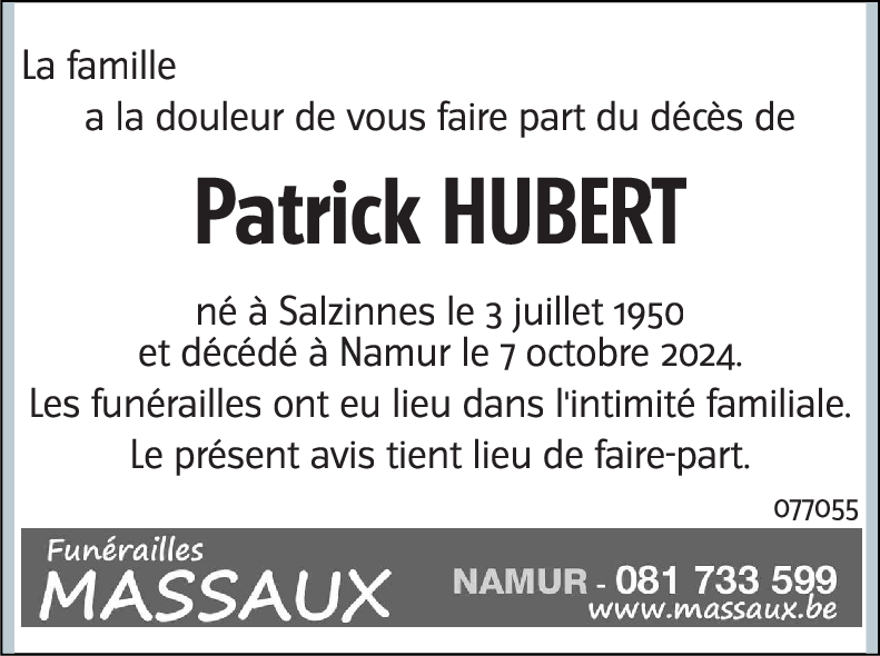 Patrick HUBERT