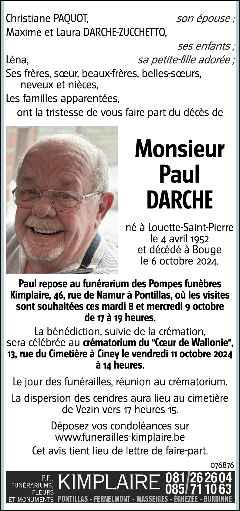 Paul DARCHE