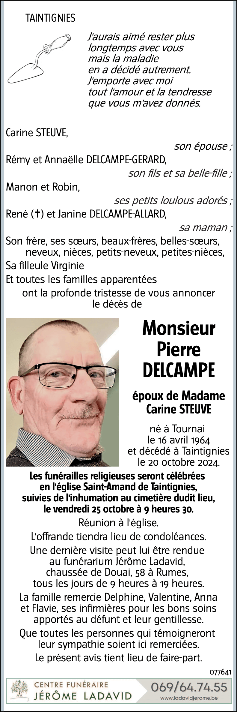 Pierre DELCAMPE
