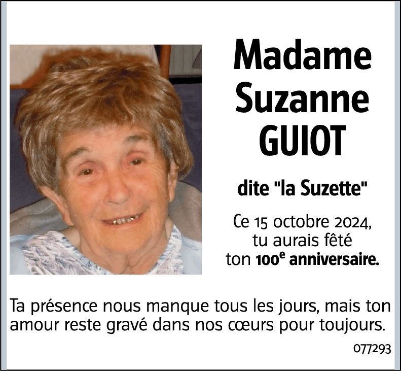 Suzanne Guiot