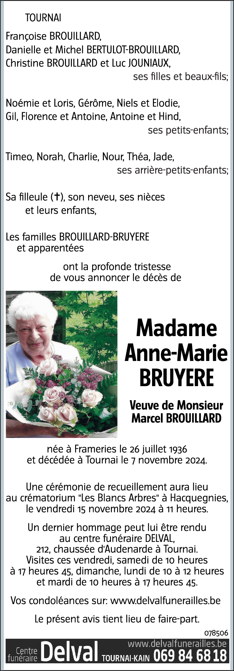 Anne-Marie BRUYERE