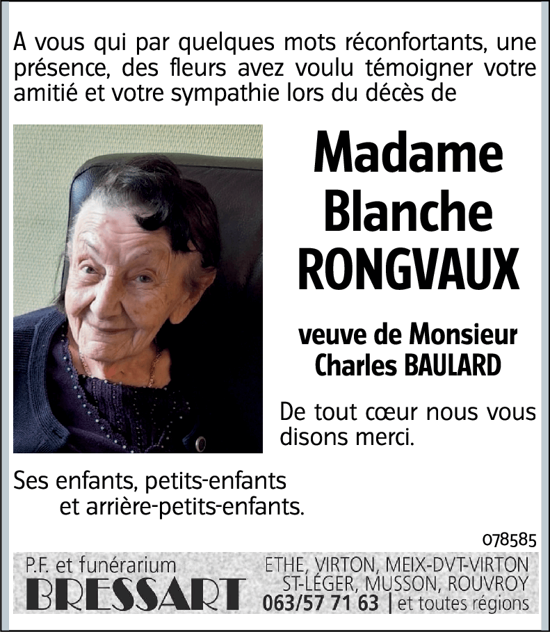 Blanche RONGVAUX