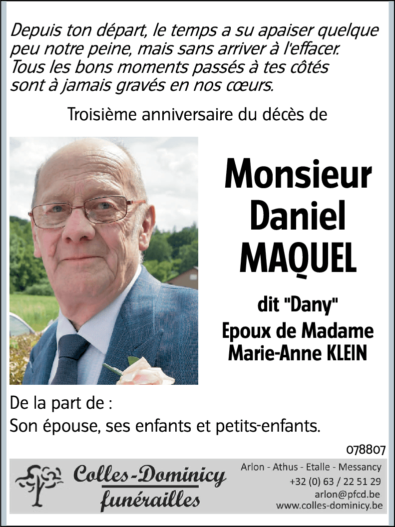 Daniel MAQUEL