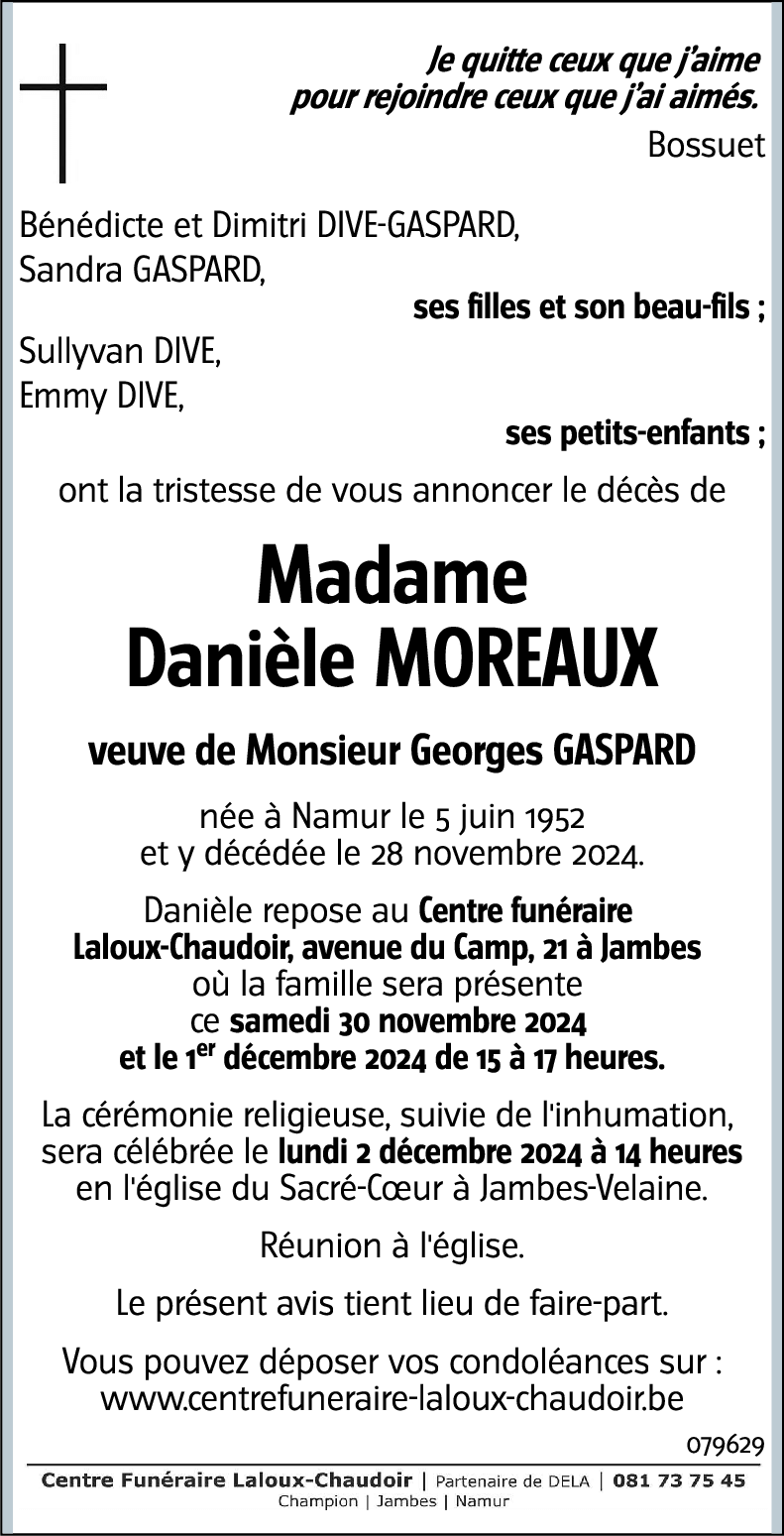 Danièle MOREAUX