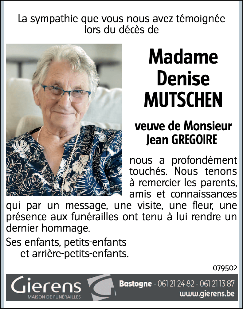Denise MUTSCHEN