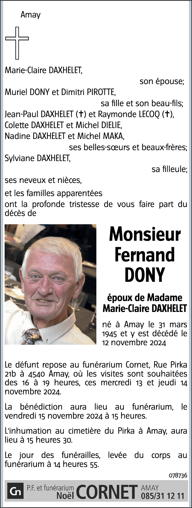 Fernand DONY