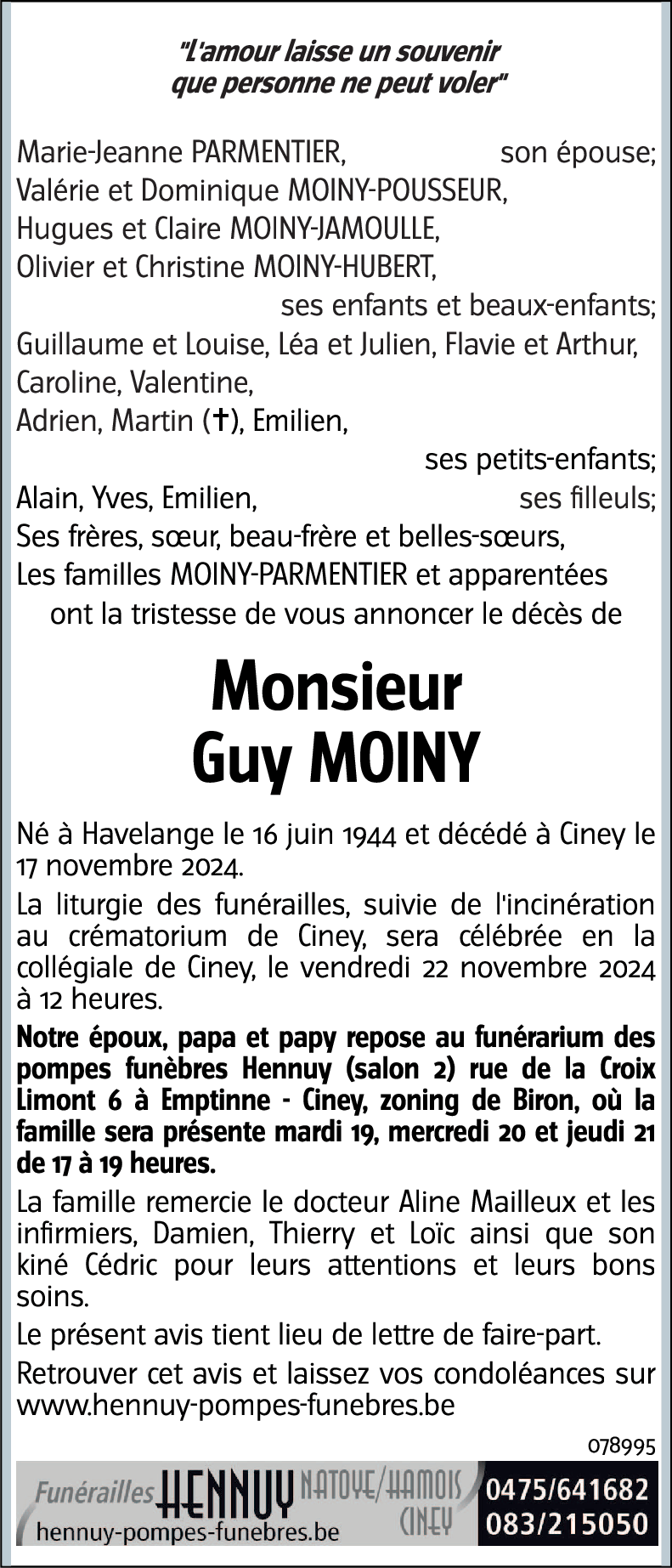 Guy MOINY