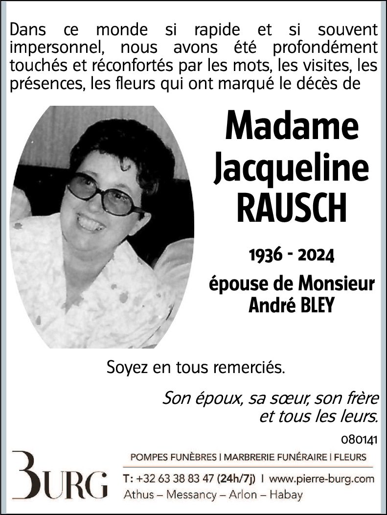 Jacqueline RAUSCH