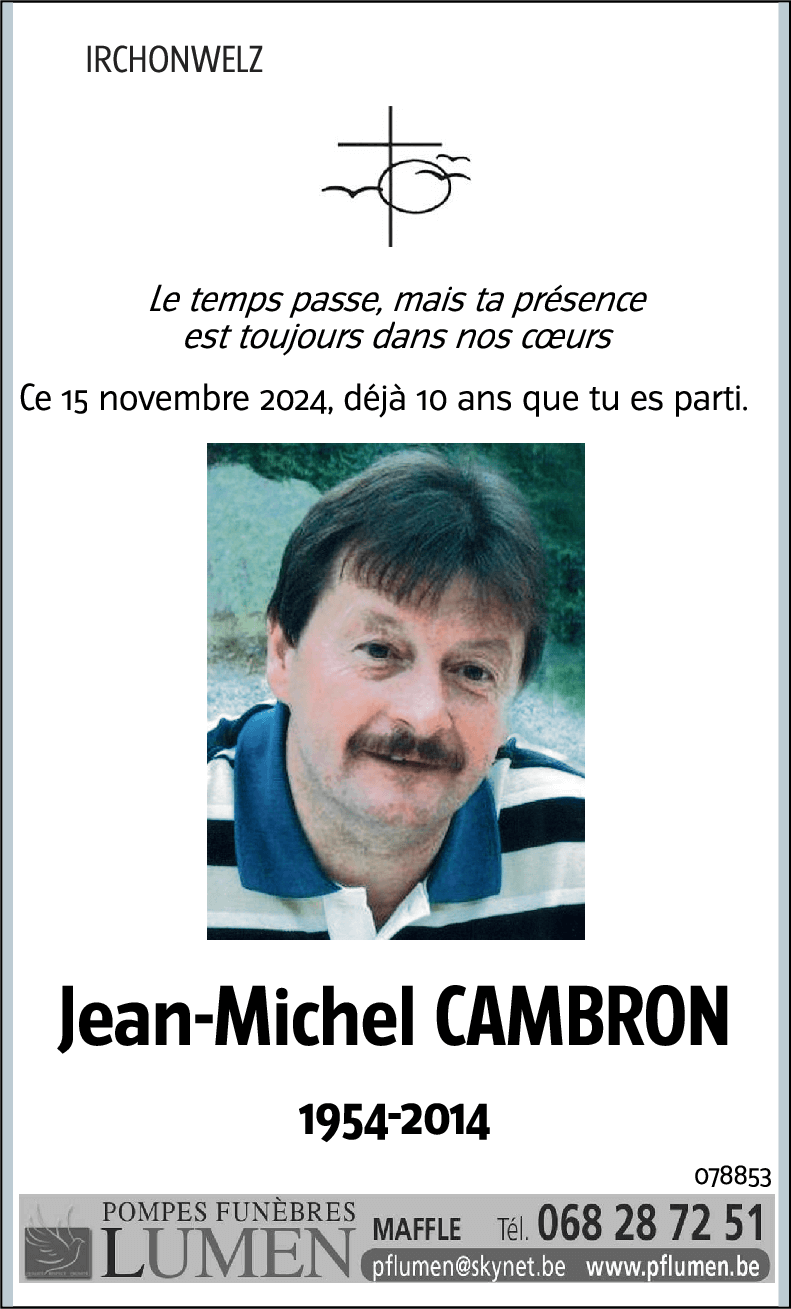 Jean-Michel CAMBRON