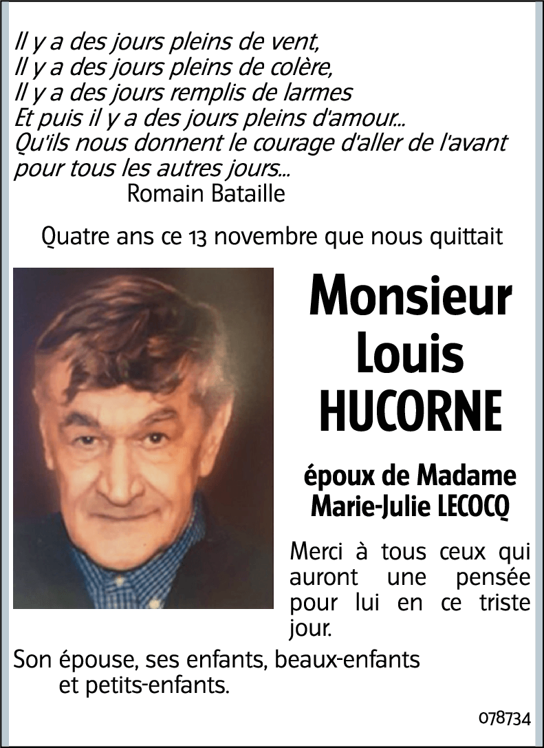 Louis HUCORNE