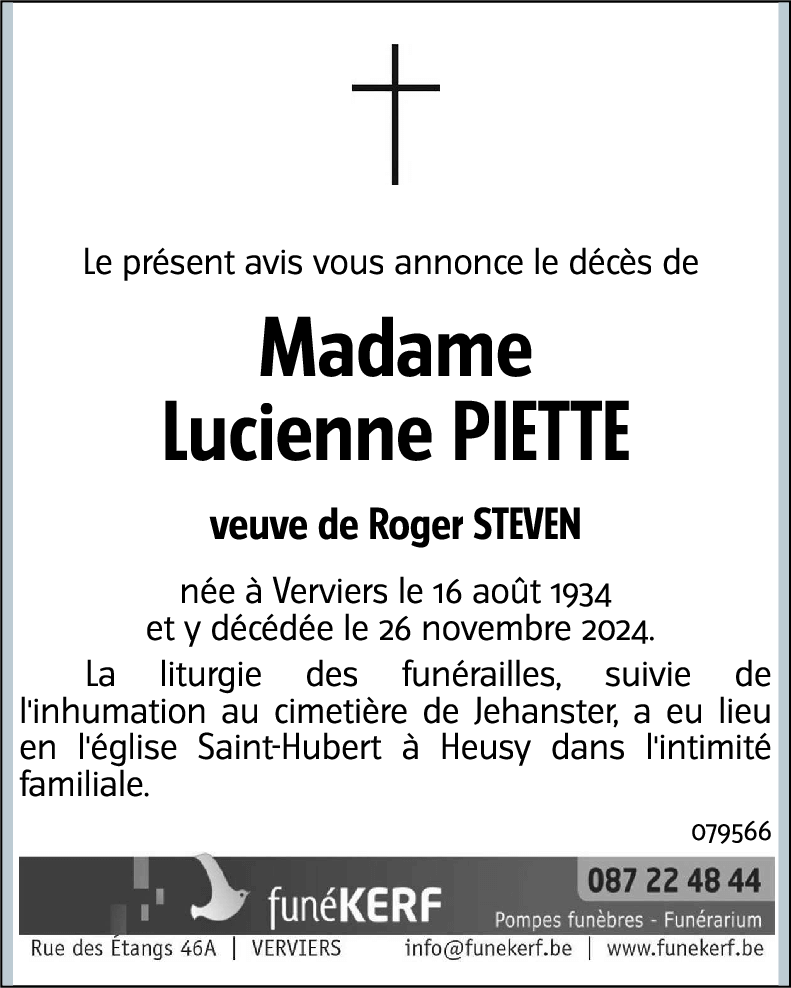 Lucienne PIETTE