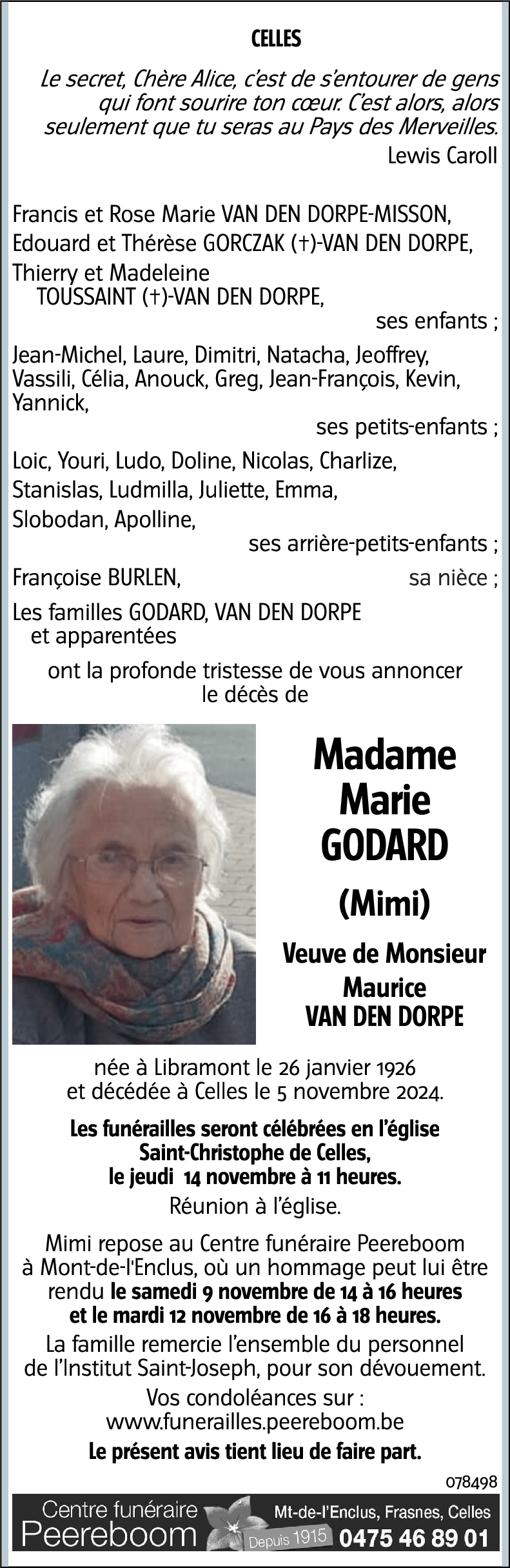 Marie GODARD