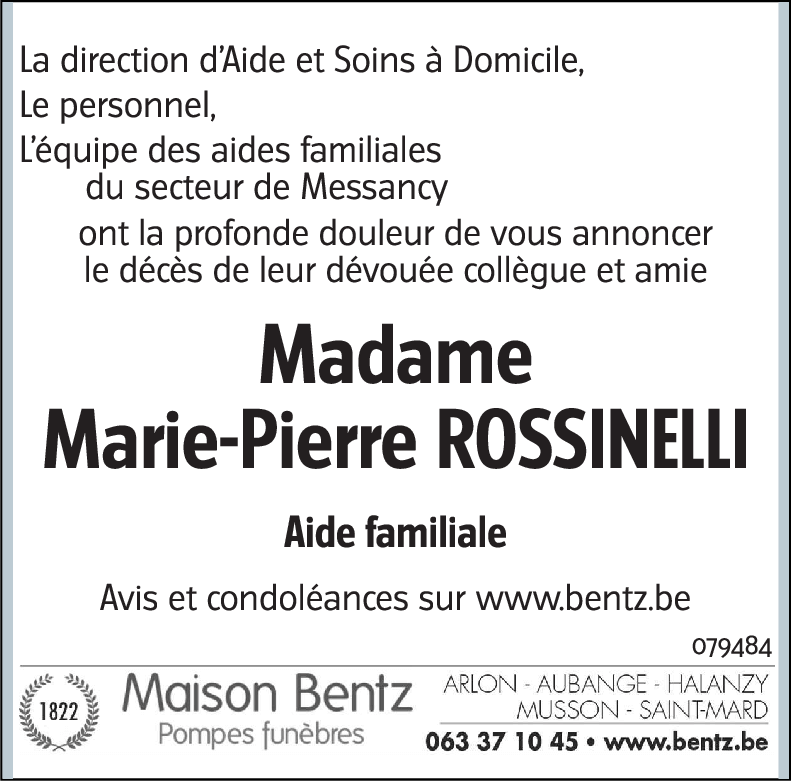 Marie-Pierre ROSSINELLI