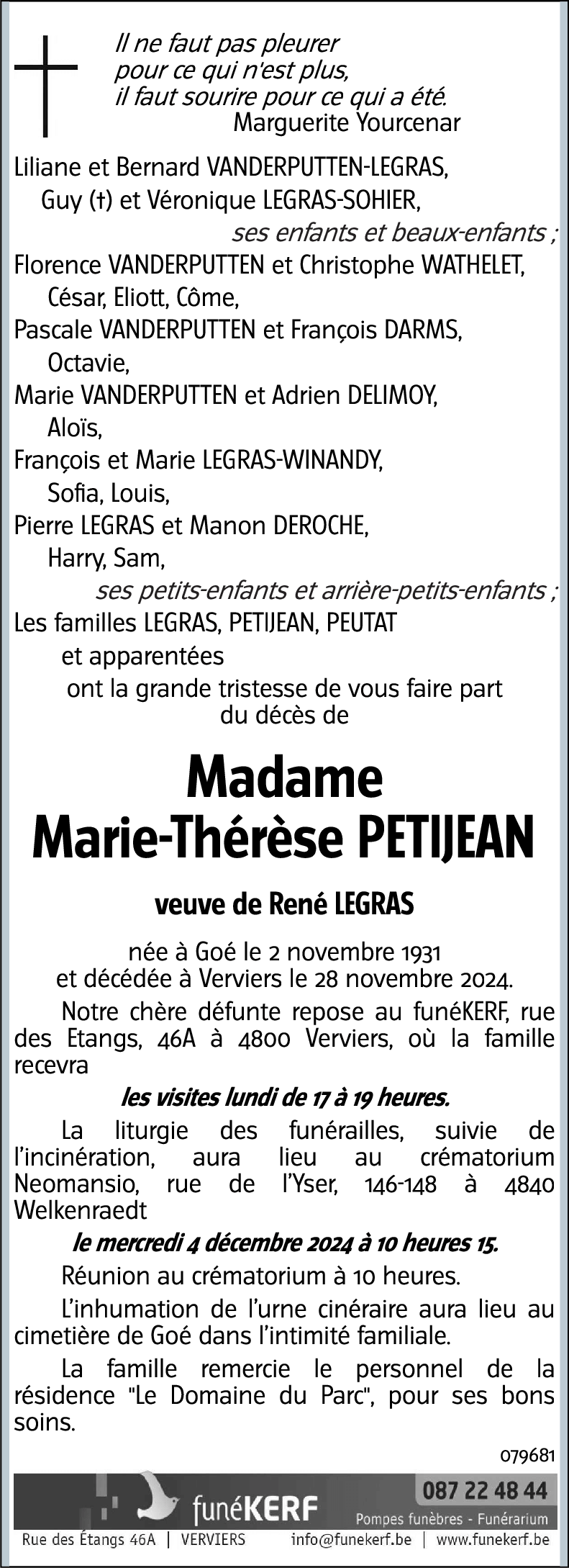 Marie-Thérèse PETIJEAN