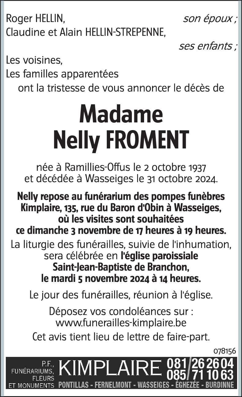 Nelly FROMENT