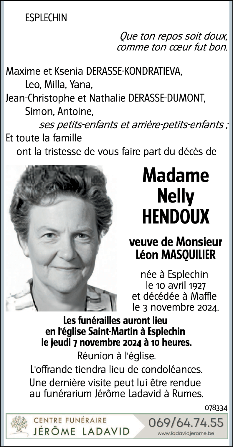 Nelly HENDOUX