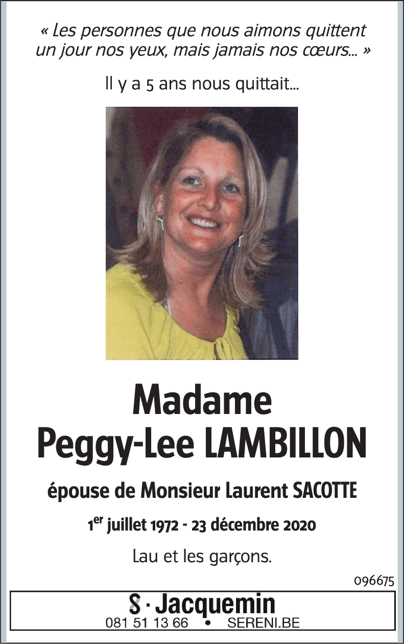 Peggy-Lee Lambillon