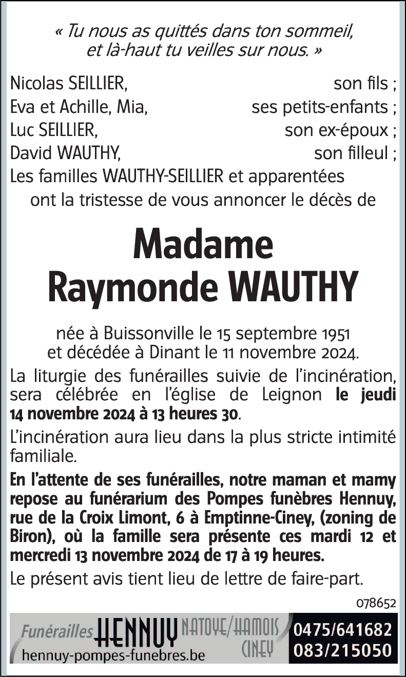 Raymonde Wauthy