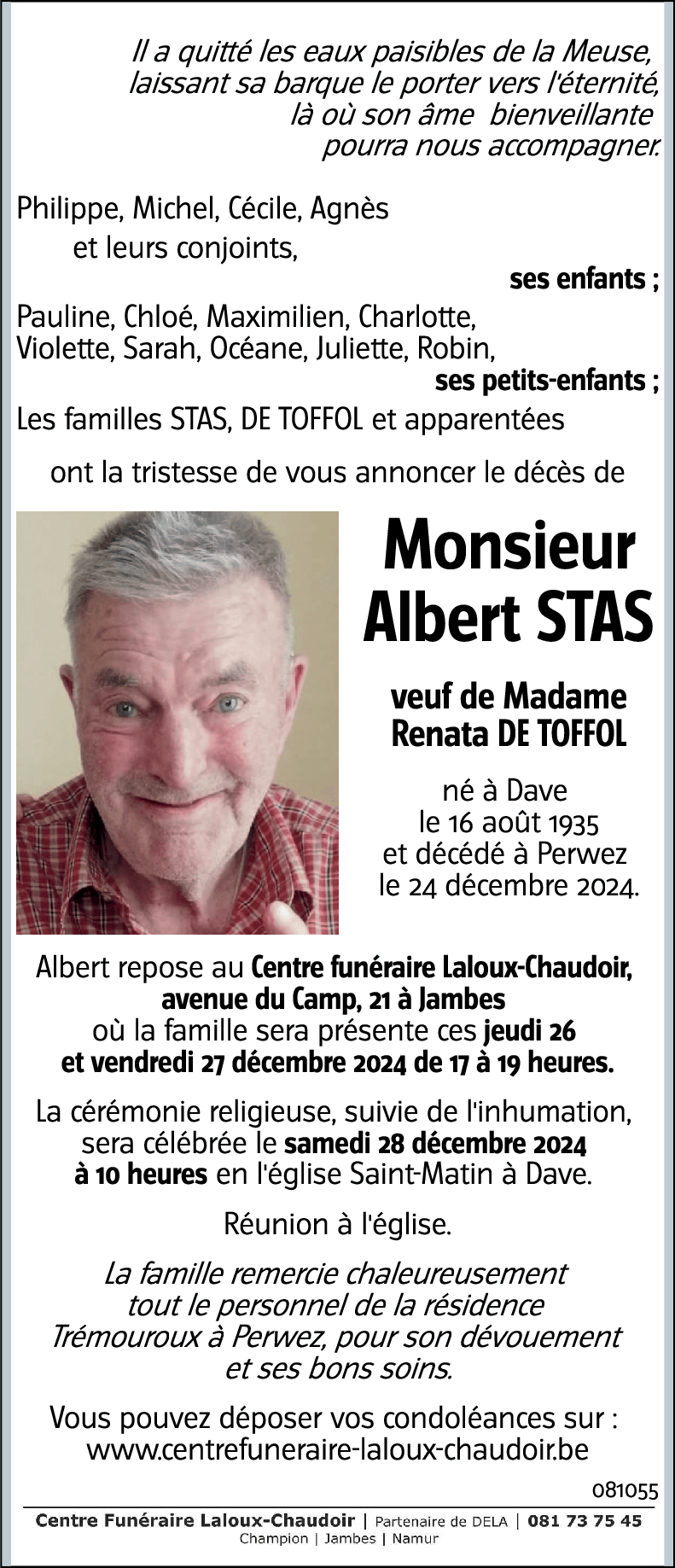 Albert STAS