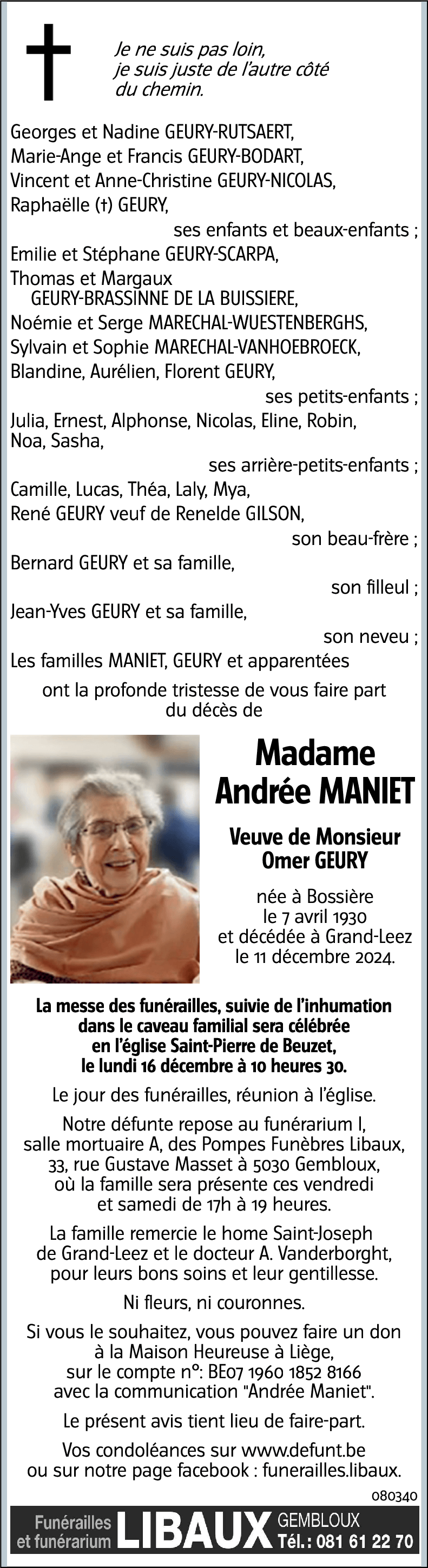 Andrée Maniet