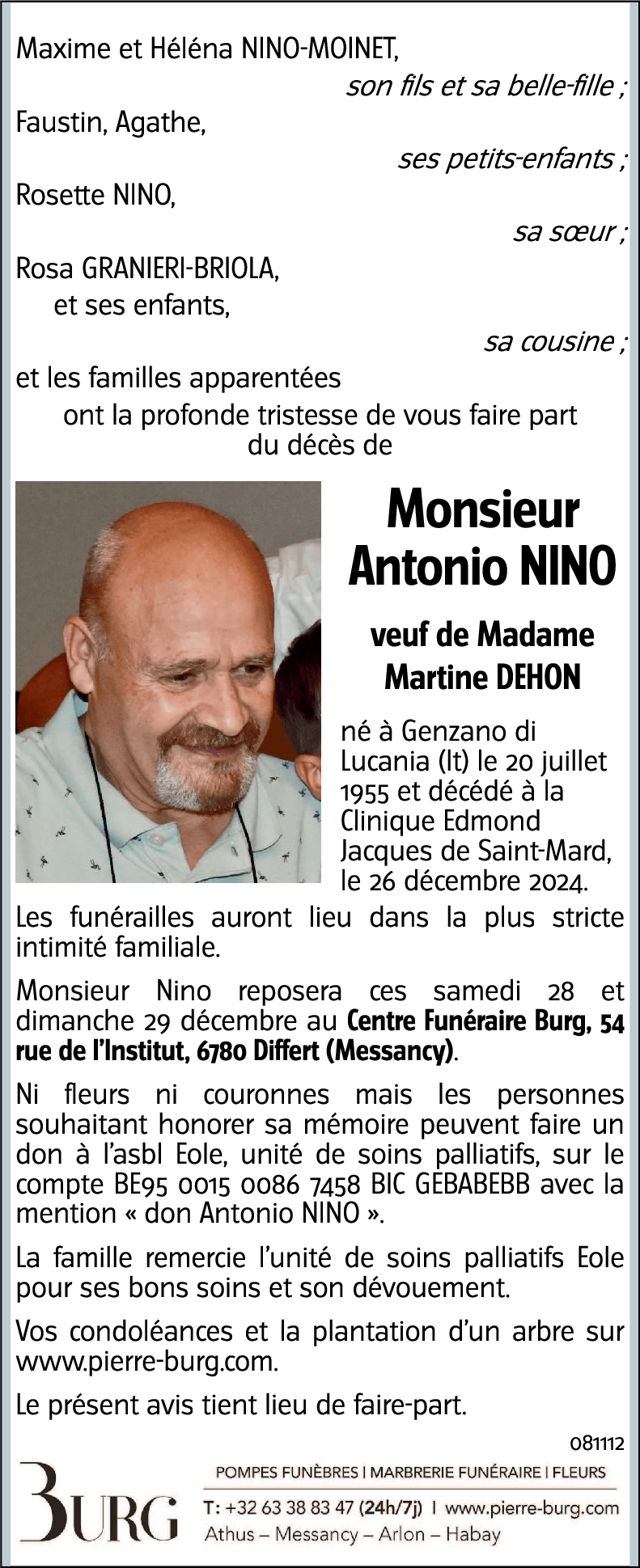 Antonio NINO