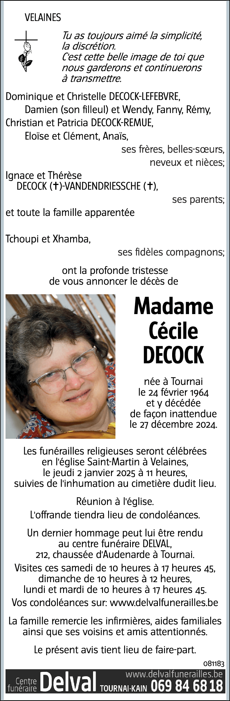 Cécile DECOCK