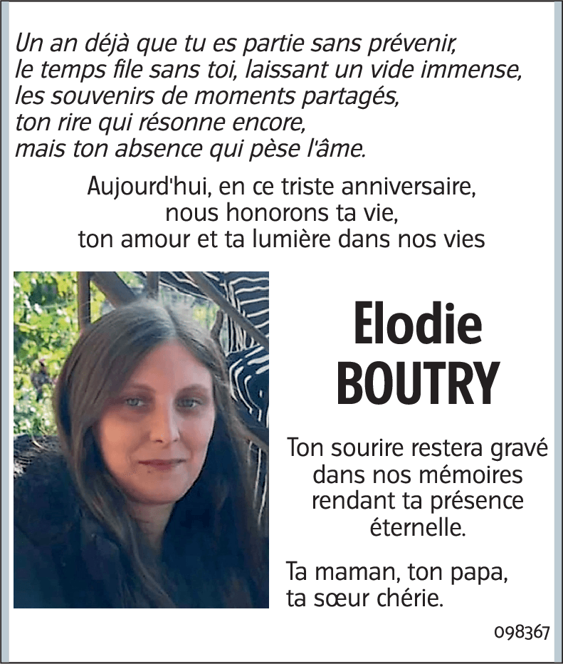 Elodie BOUTRY