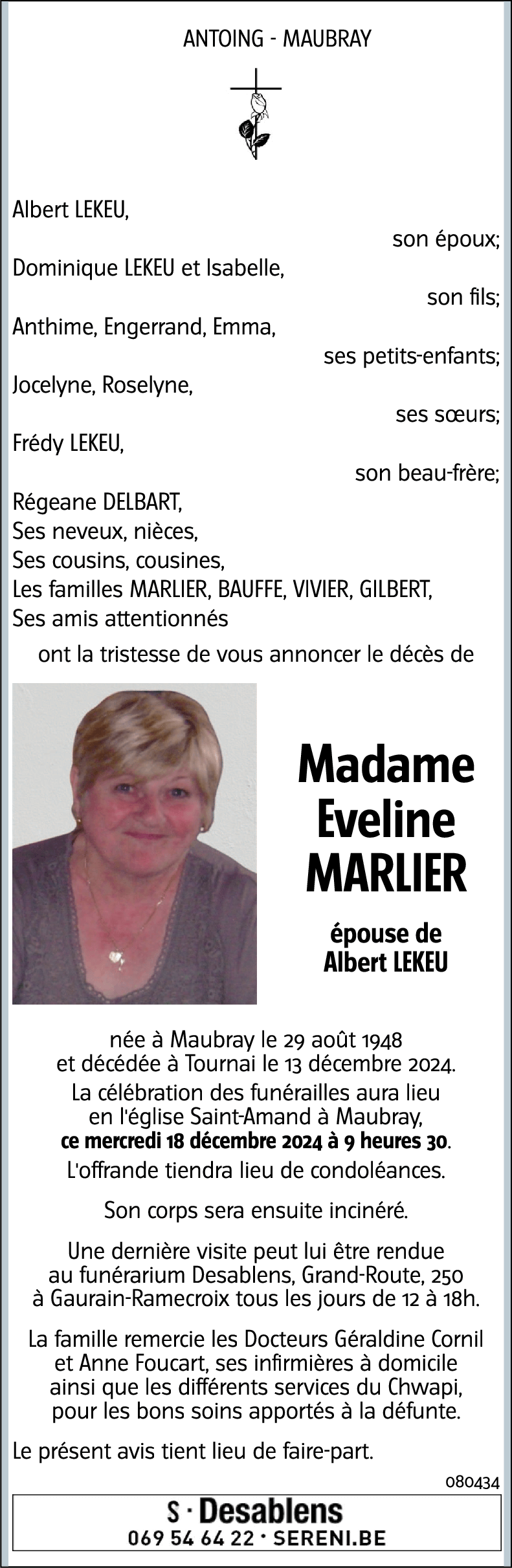 Eveline MARLIER