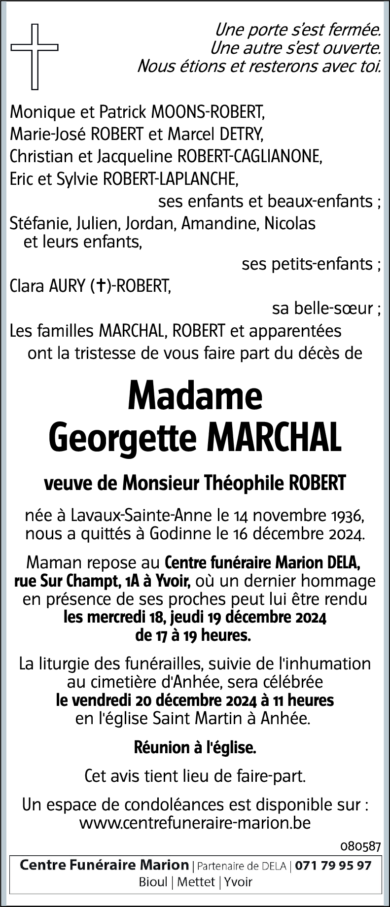 Georgette MARCHAL