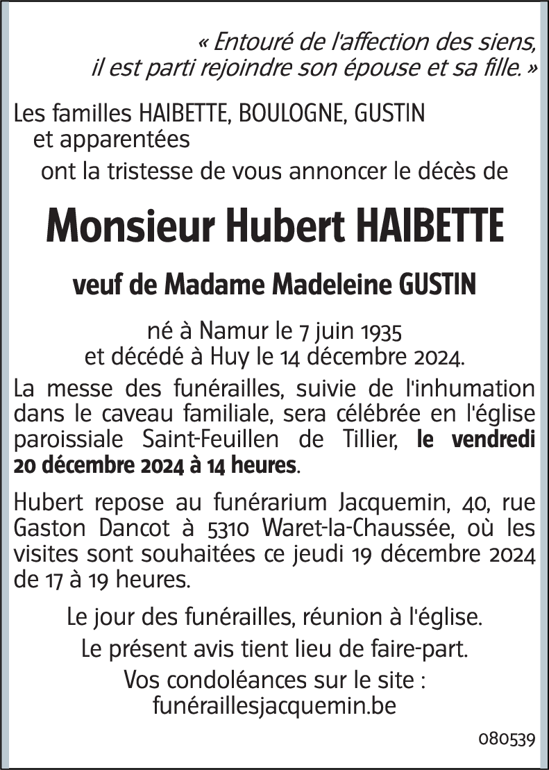 Hubert Haibette