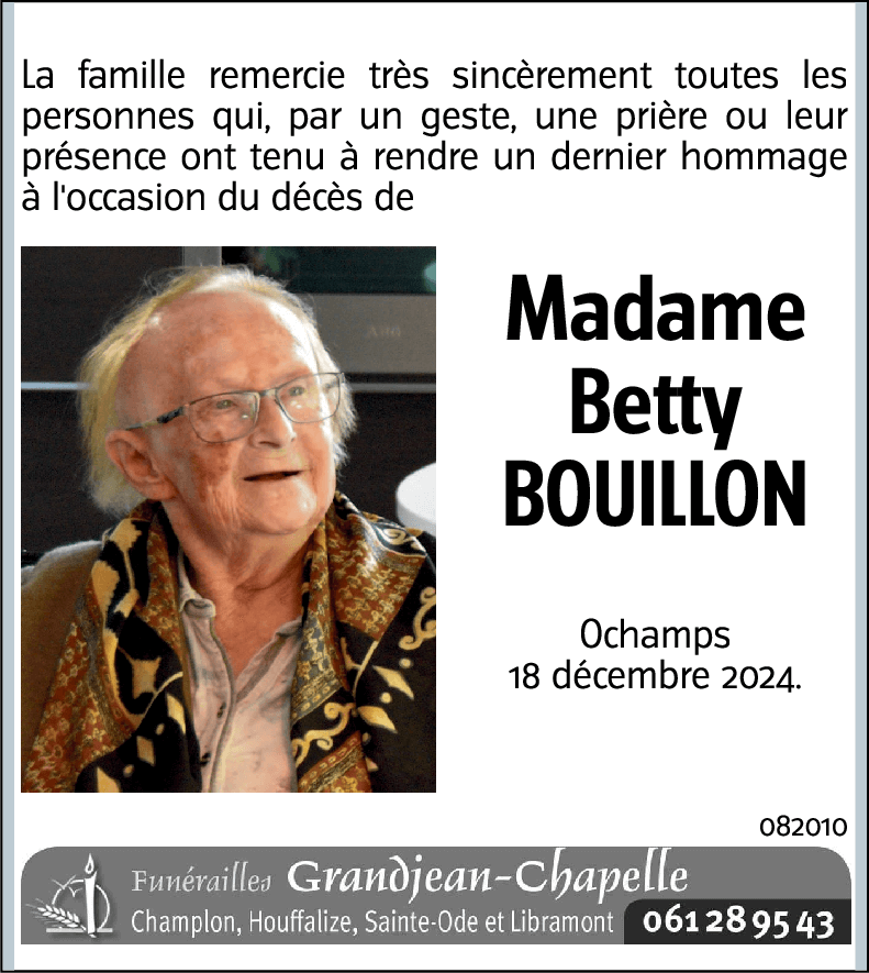 Hubertine BOUILLON