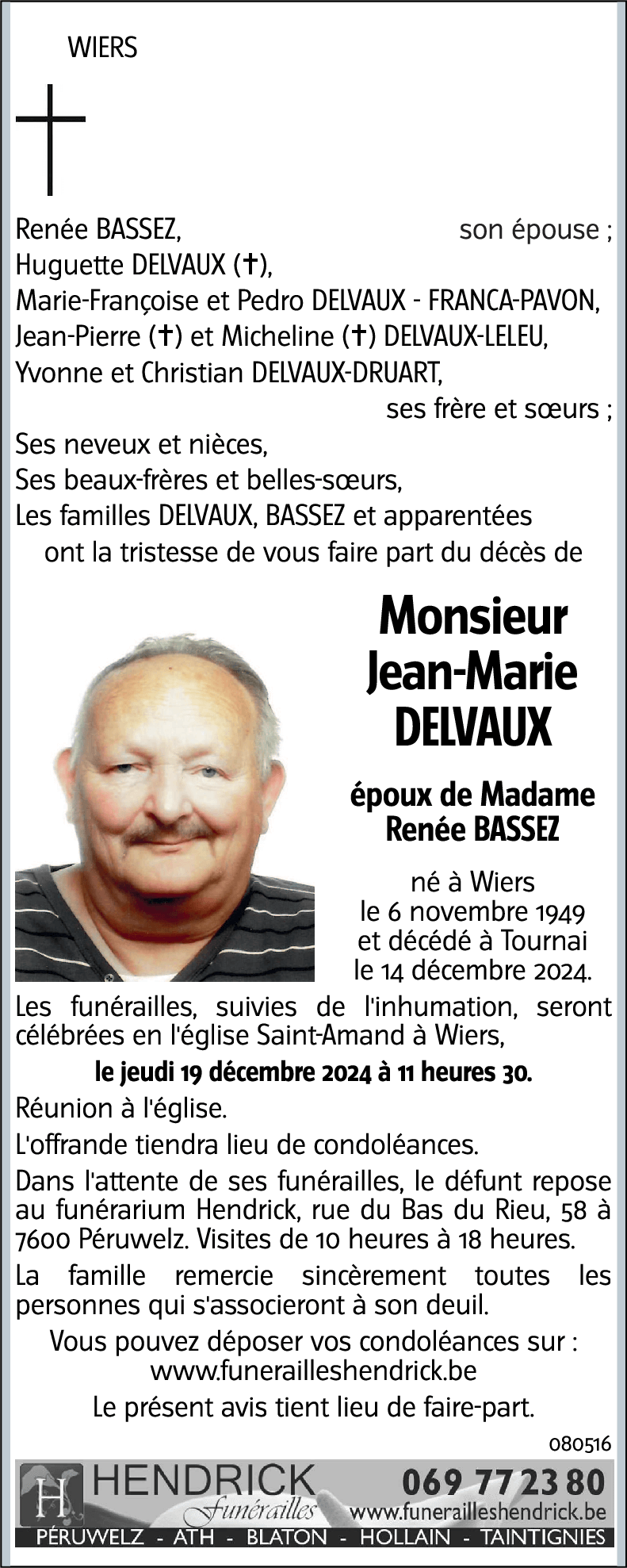 Jean-Marie DELVAUX