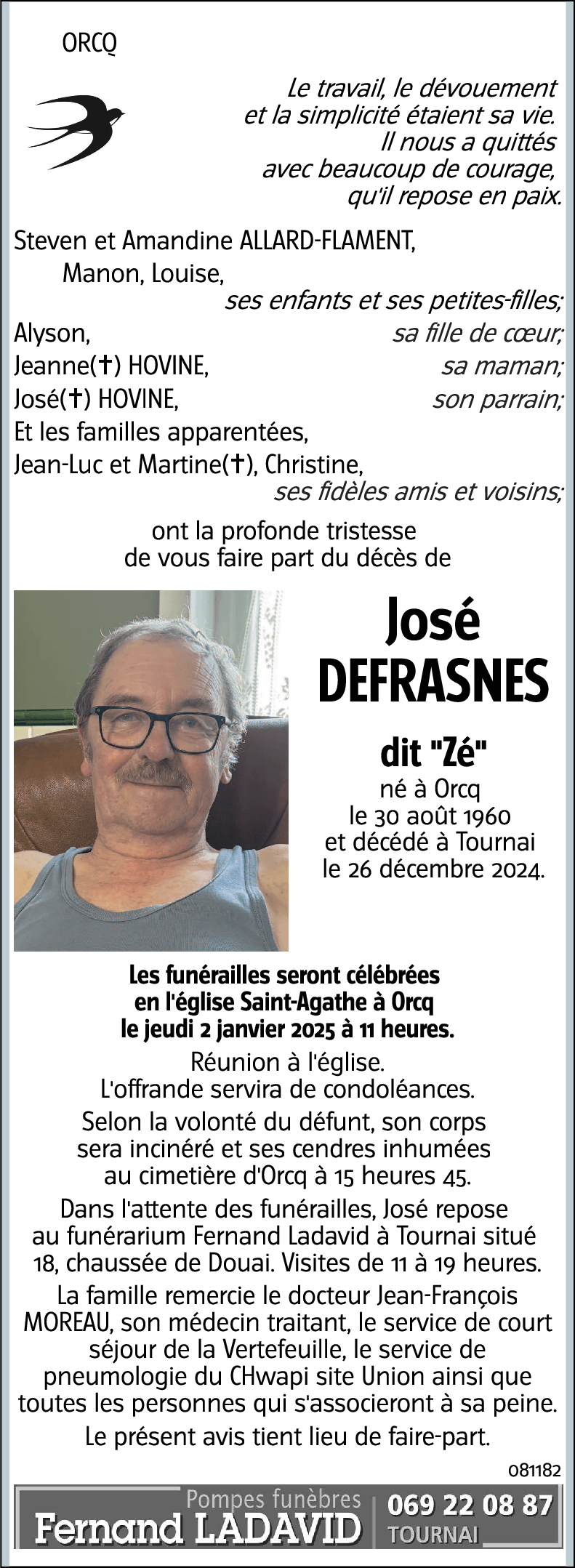 José DEFRASNES