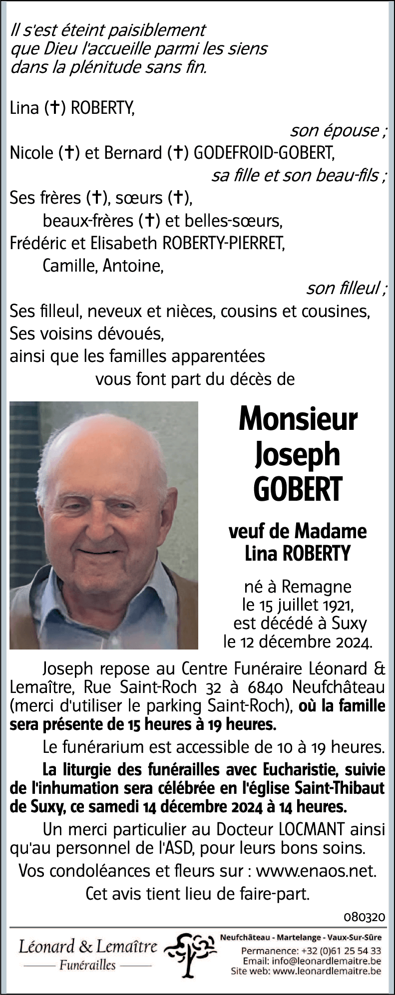 Joseph GOBERT