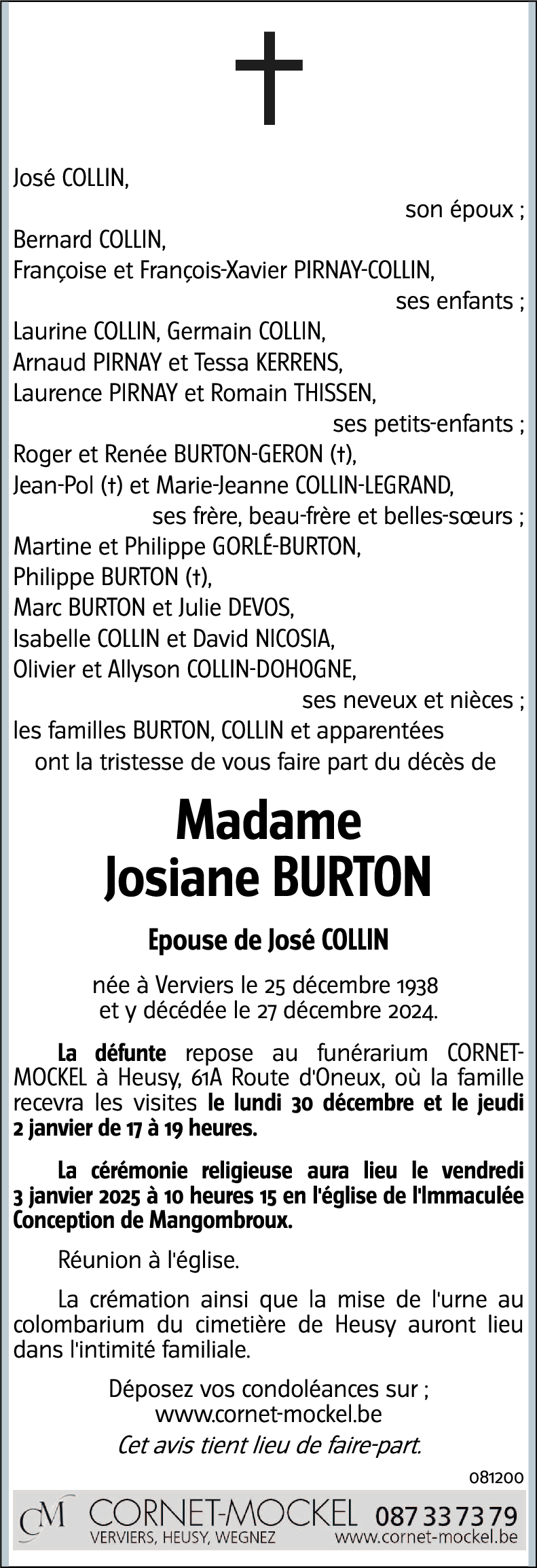 Josiane BURTON