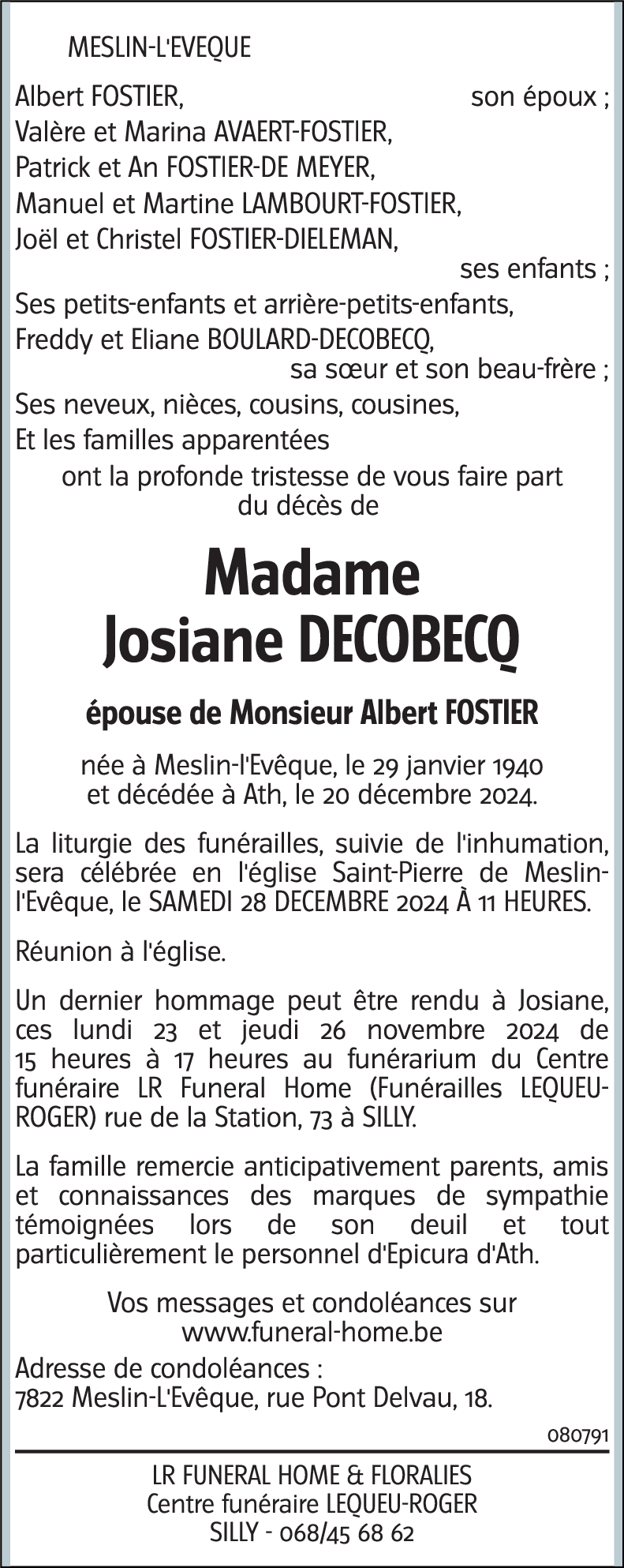 Josiane DECOBECQ