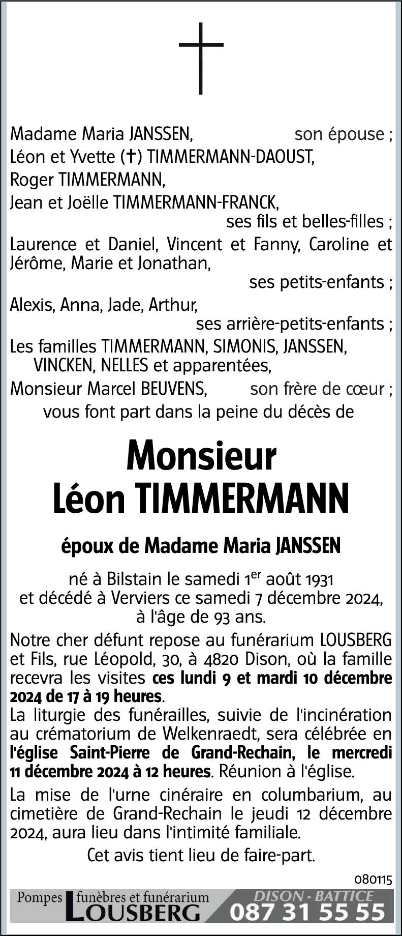 Léon TIMMERMANN
