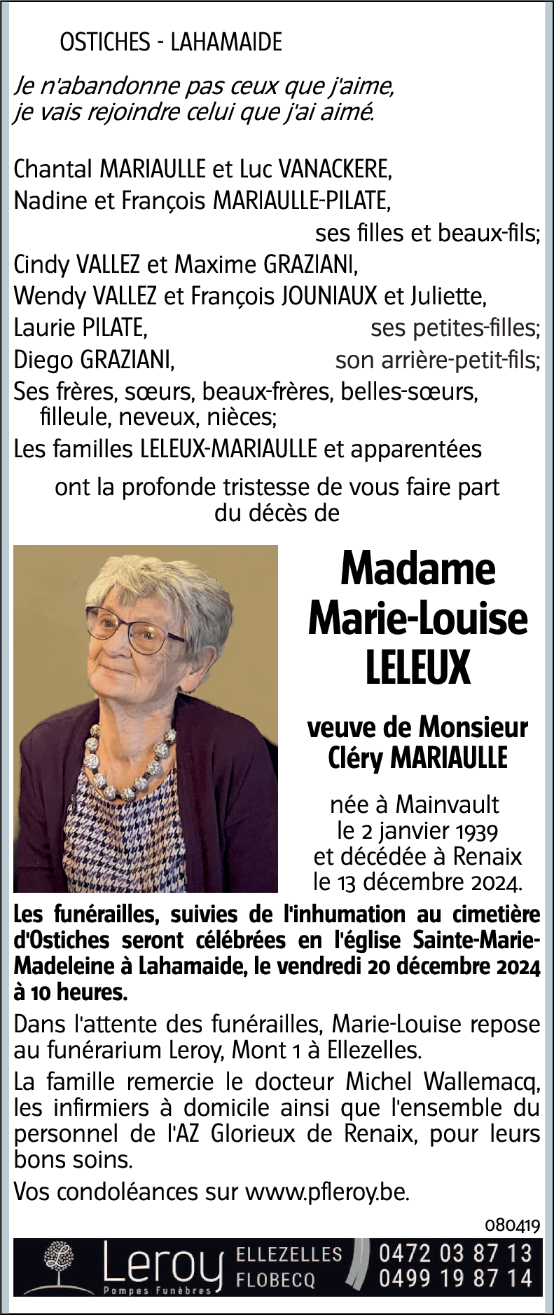 Marie-Louise Leleux