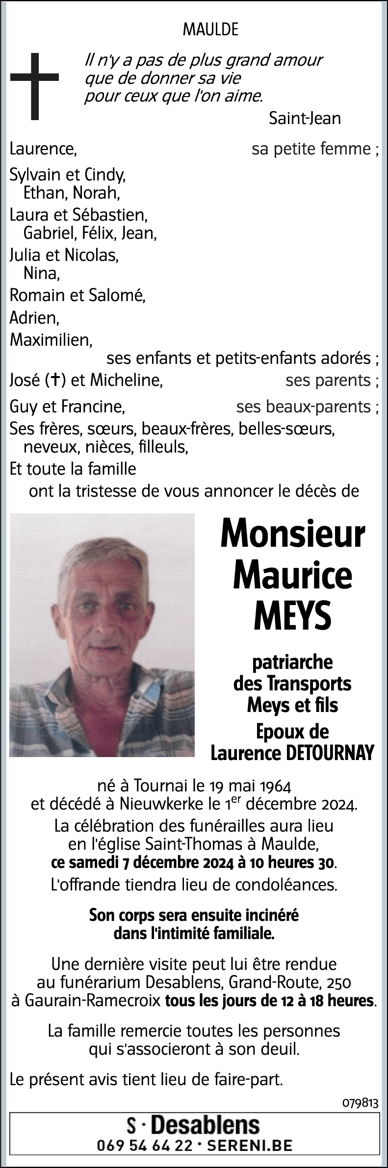 Maurice MEYS