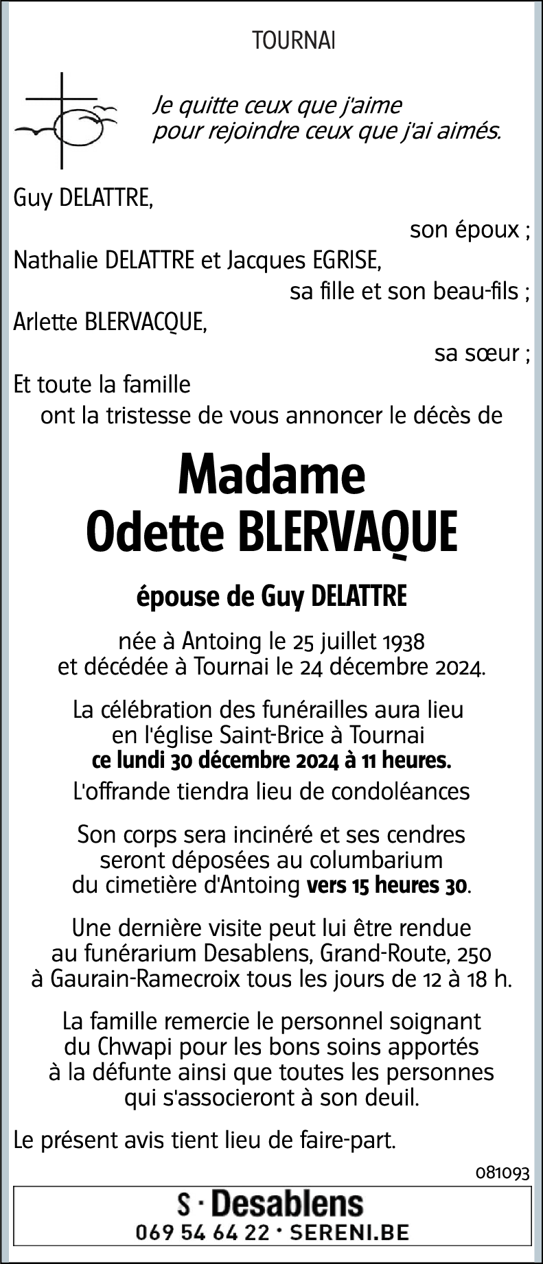 Odette Blervaque