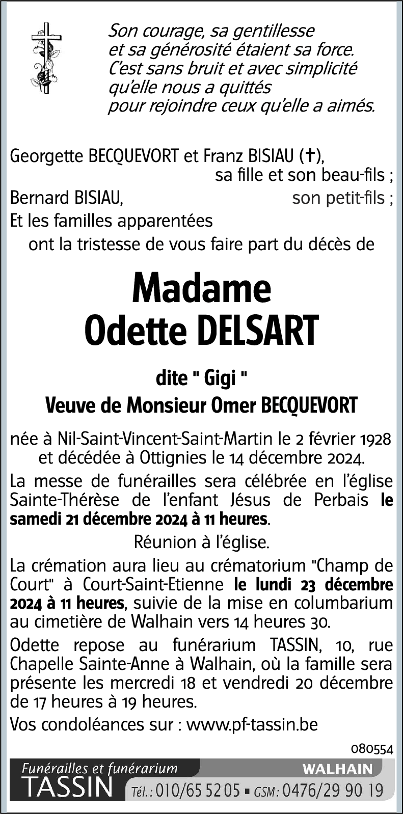 Odette DELSART