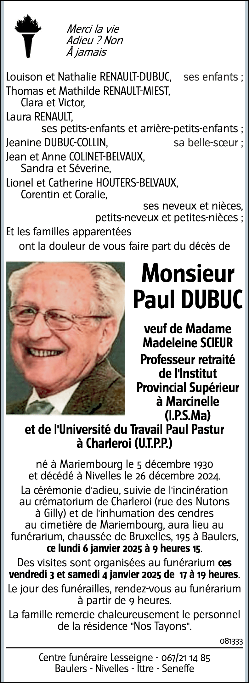 Paul Dubuc