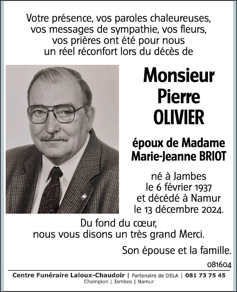 Pierre OLIVIER