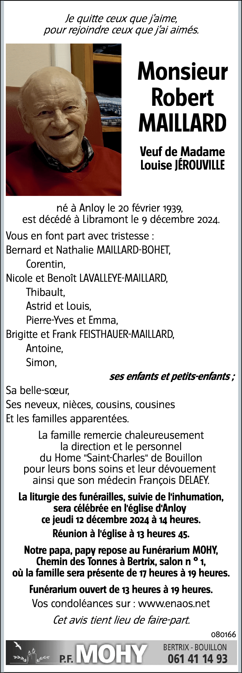 Raymond MAILLARD