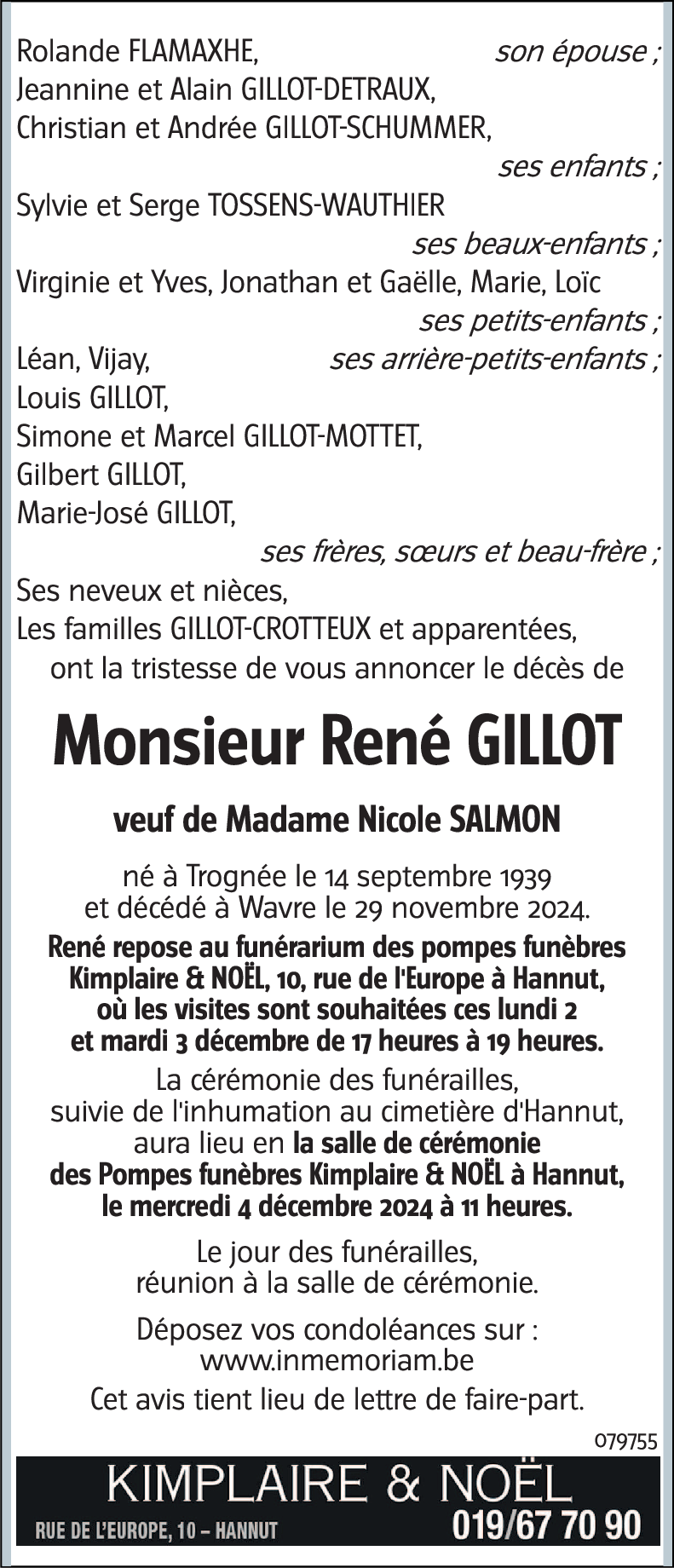 René GILLOT