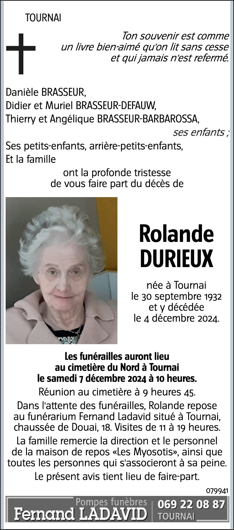 Rolande DURIEUX